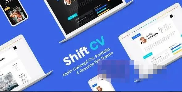 ShiftCV 3.0.8汉化中文版|创意个人博客\简历\作品集WordPress主题模板