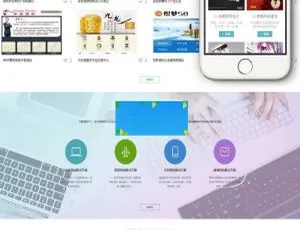 《惊艳！织梦Dedecms高端网络建设设计公司含移动端网站模板》