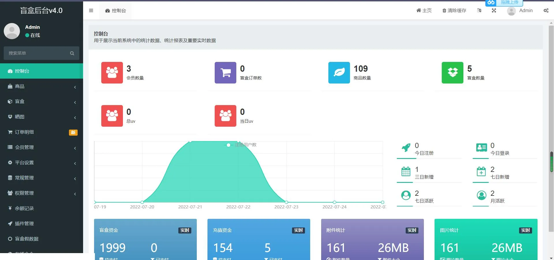 开源H5盲盒商城源码系统4.0|vue+TP5php框架开发开源网站+详细安装教程