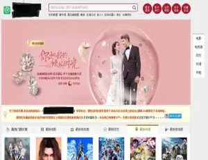 惊艳！苹果cmsv10深红色影视电影PC模板-小文资源网