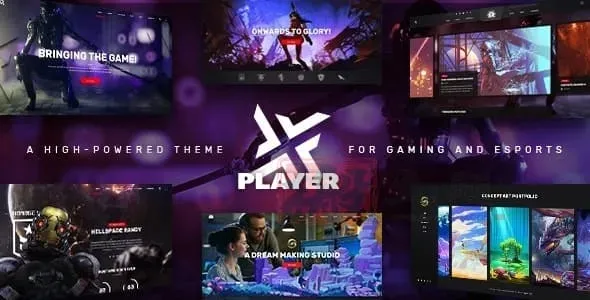 PlayerX 2.1汉化中文版|游戏及电子竞技高性能WordPress主题