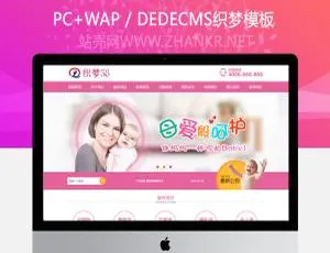 热门！育婴家政保姆服务类织梦网站源码-小文资源网