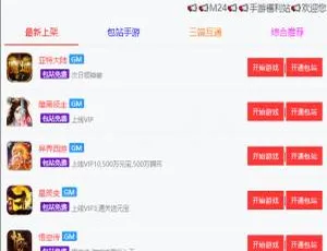 独家修复！GM后台包站系统 码支付 代理系统 优化管理后台 84款某站GM游戏