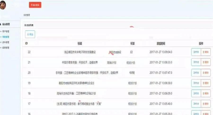 JAVA电子政务网站系统源码