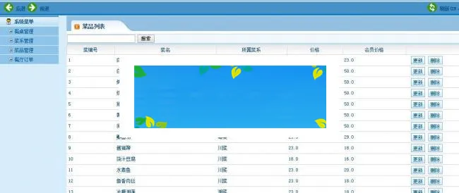 JAVAEEMVC架构餐饮管理系统源码下载_源码下载-ss