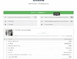 爆款！多站合一音乐搜索下载源码