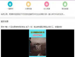 PHP 无水印短视频在线解析聚合源码大揭秘