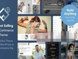 Flatsome 3.16.6汉化版：最畅销商业WooCommerce企业WordPress主题模板