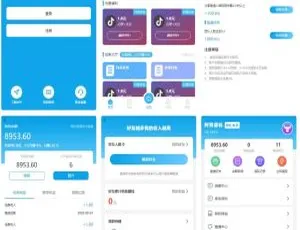抖音客新版 UI 短视频点赞任务系统：运营级功能全解析（等级+信誉+保证金）