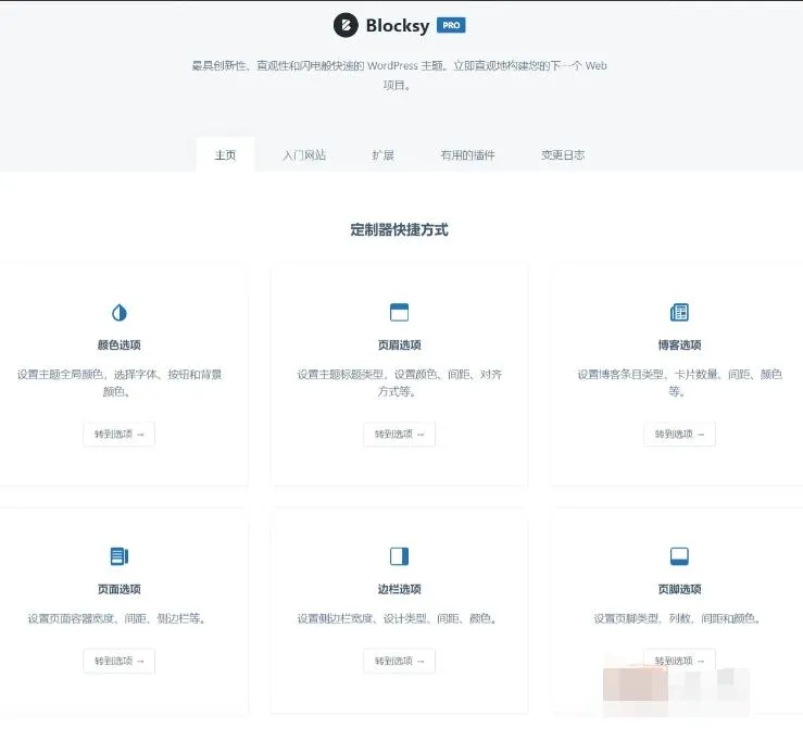 Blocksy Pro 1.9.5完美汉化中文版|区块自定义个性化轻量闪电快速WordPress主题