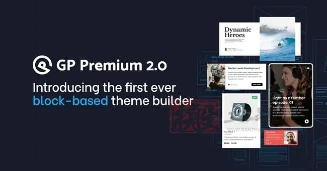 GeneratePress Premium 2.2.2汉化中文版|轻量级自定义WordPress主题