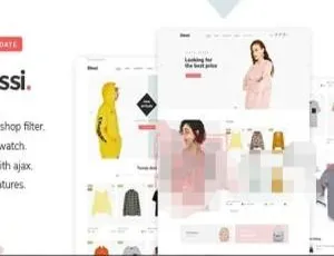 Elessi 5.2.5汉化中文版：支持WooCommerce AJAX的电商服饰RTS WordPress主题-小文资源网