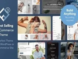 汉化中文版 Flatsome 3.16.4：最畅销商业 WooCommerce WordPress 企业主题模板-小文资源网