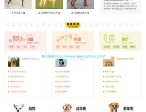 《小可爱宠物网》同款！帝国CMS内核宠物资讯平台完整源码+火车头采集+手机版