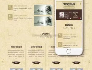 《织梦DedeCMS医疗保健药品公司响应式网站模板（适配移动端）》