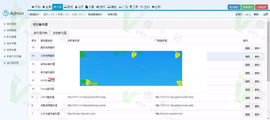 X5music开源音乐管理系统源码V3.0授权版