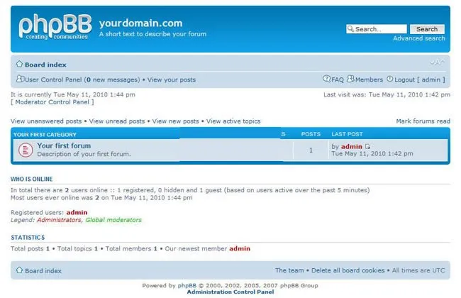 PHPBB 论坛源码 v3.3.4