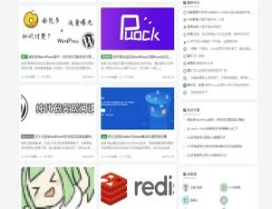 惊艳！Puock高颜值自适应WordPress博客主题