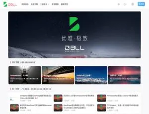 免费开源！ZIBLL 子比主题 v1.0 - WordPress 必看主题