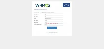完美破解版，无任何限制whmcs v7.6开心版
