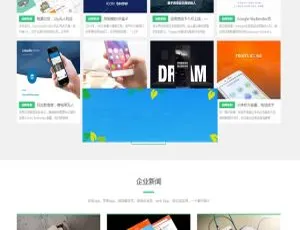 Fineck风趣通用企业网站模板：DiscuzX3.2商业版GBK