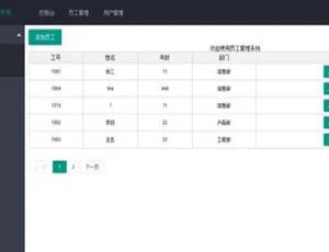 ThinkPHP内核：超简易员工管理系统源码-小文资源网