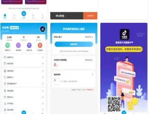 全新UI抖音客点赞系统源码：含保证金退还、信誉积分，可封装APP-小文资源网