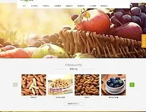 带手机版数据同步的果园水果订购网站源码及蔬菜水果农产品织梦模板-小文资源网