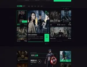 Thinkphp内核黑色影视源码：打造精美视频电影网站-小文资源网
