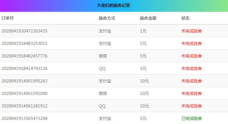 24小时在线全自动要饭开源系统网站源码