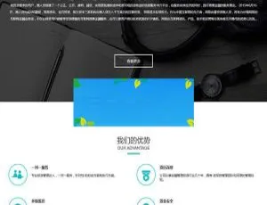 织梦DedeCMS：投资理财企业响应式网站模板（自适应移动端）