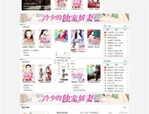 独家定制！杰奇小说2.3淡绿唯美模板-小文资源网