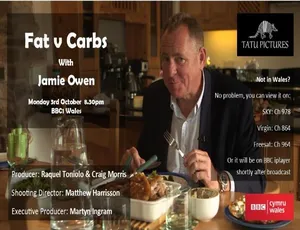 1080P 英语中字1集！纪录片《超重与健康的互换饮食实验Fat vs. Carbs with Jamie Owen》百度网盘资源