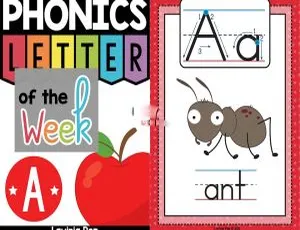 必看！2000 多页全套《Phonics Letter of the week 自然拼读》英语绘本 6.1GB 百度网盘 带英文字幕-小文资源网