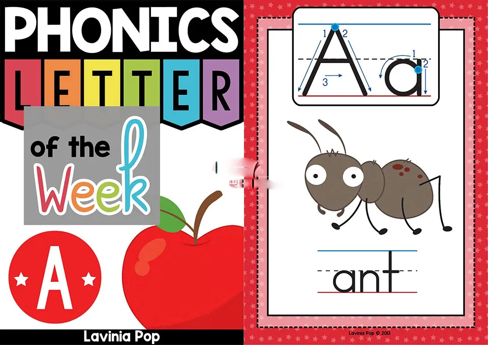 [英语绘本]《Phonics Letter of the week自然拼读》[英文字幕][全套2000多页][6.1GB][百度网盘]