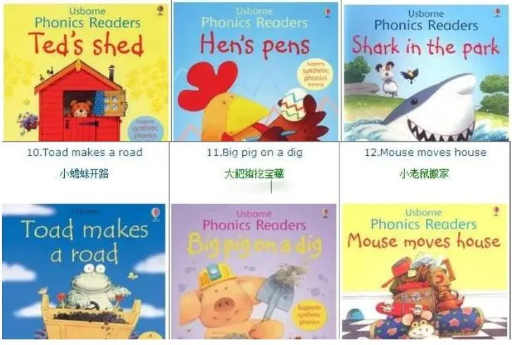 [英语绘本]《Usborne斯伯恩》[英文字幕][绘本+视频][4.36][百度网盘]