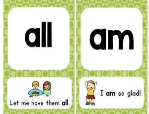 5 个级别 11M！《Sight Word Sentence Cards》英语教材带英文字幕 百度网盘资源