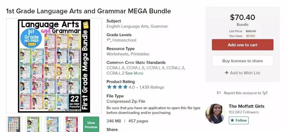 [英语教材]《Language Arts and Grammar》[英文字幕][22册1st初级+24册][134M][百度网盘]
