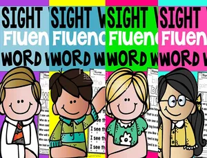 《Sight Word Fluency & Word Work》英语教材全4册234页 带英文字幕 19M 百度网盘下载