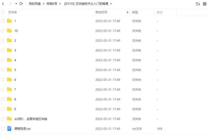 [区块链教程][区块链技术从入门到精通视频(带源码+工具)合集][MP4/4.12GB]百度云网盘下载