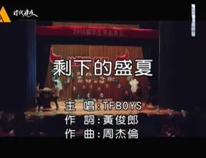 TFBOYS《剩下的盛夏》2015 内地国语 MV 192MB 百度网盘资源-小文资源网