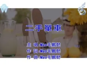 2017 内地国语 MV：毛鹏懿《二手单车》198MB 百度网盘资源