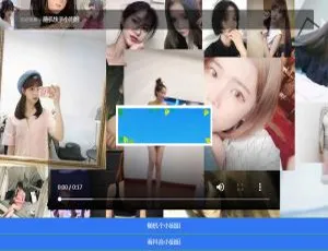 抖音快手小姐姐短视频在线播放网页源码免费下载-小文资源网