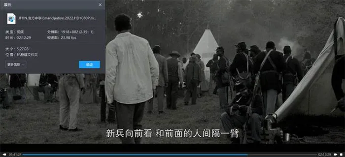 电影《解放黑奴》132min(威尔·史密斯主演)高清/英音中字/视频【百度云网盘下载】