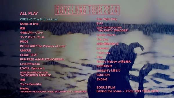 [BD日本演唱会][Miliyah Kato – LOVELAND TOUR 2014][BDISO][44.2GB][百度网盘]