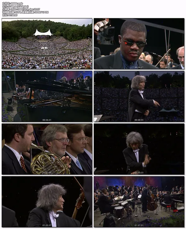 [BD欧美演唱会][Seiji Ozawa 2003 – A Gershwin Night (Seiji Ozawa, Marcus Roberts Trio) 2003][BDMV][21.7GB][百度网盘]