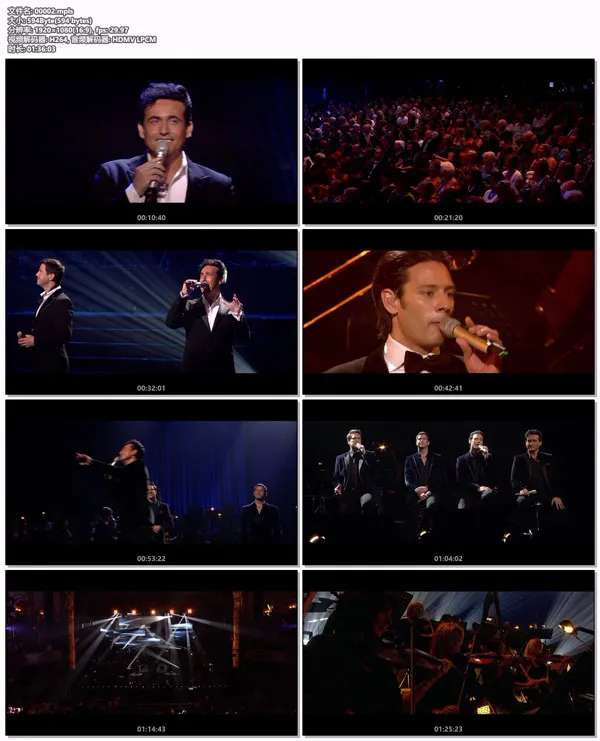 [BD欧美演唱会][美声男伶 IL Divo – Live in London 2012][BDMV][40GB][百度网盘]