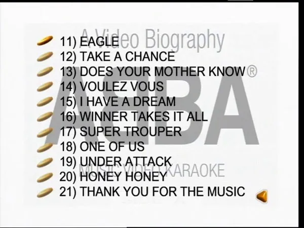 [DVD欧美演唱会][阿巴乐队 ABBA – A Video Biography ABBA Karaoke Music Video][DVD ISO 3.31G]