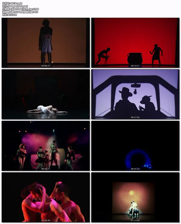 [BD欧美演唱会][皮洛伯洛斯舞蹈 Pilobolus Dance Theatre – Shadowland 2013][BDMV][22.2GB][百度网盘]