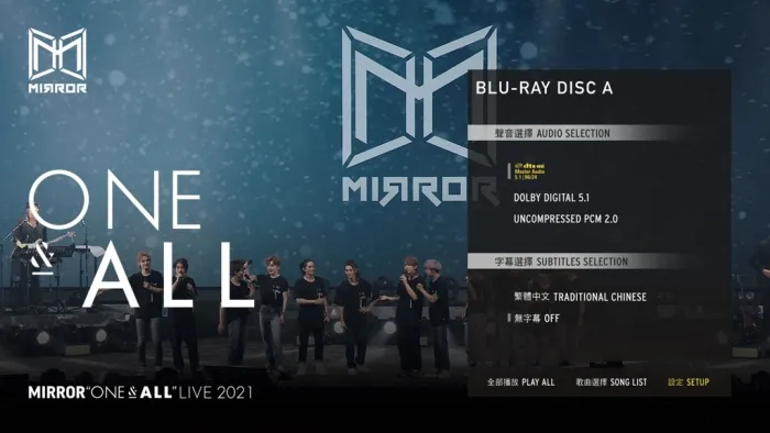 [BD香港演唱会][MIRROR  ONE & ALL  LIVE 2021][自购原盘][BDMV 2BD][54.1G][百度网盘]